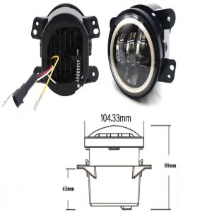 White Light LED Fog Light Assembly Fog Lamp 